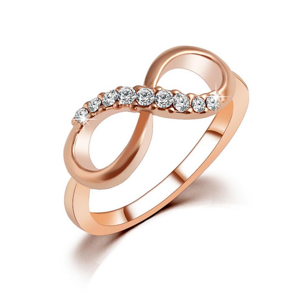 Luxus Gold Unendlichkeit Ring | Karnz