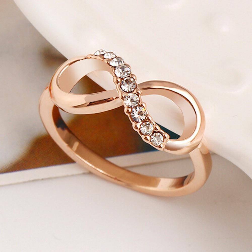 Luxus Gold Unendlichkeit Ring | Karnz