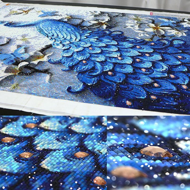 Extravagante Pfau - GemPaint Kit | Karnz