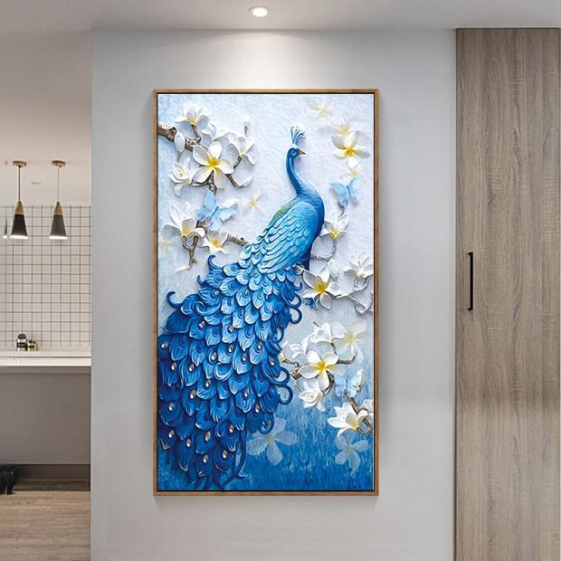 Extravagante Pfau - GemPaint Kit | Karnz