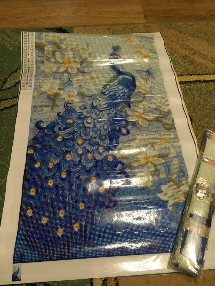 Extravagante Pfau - GemPaint Kit | Karnz