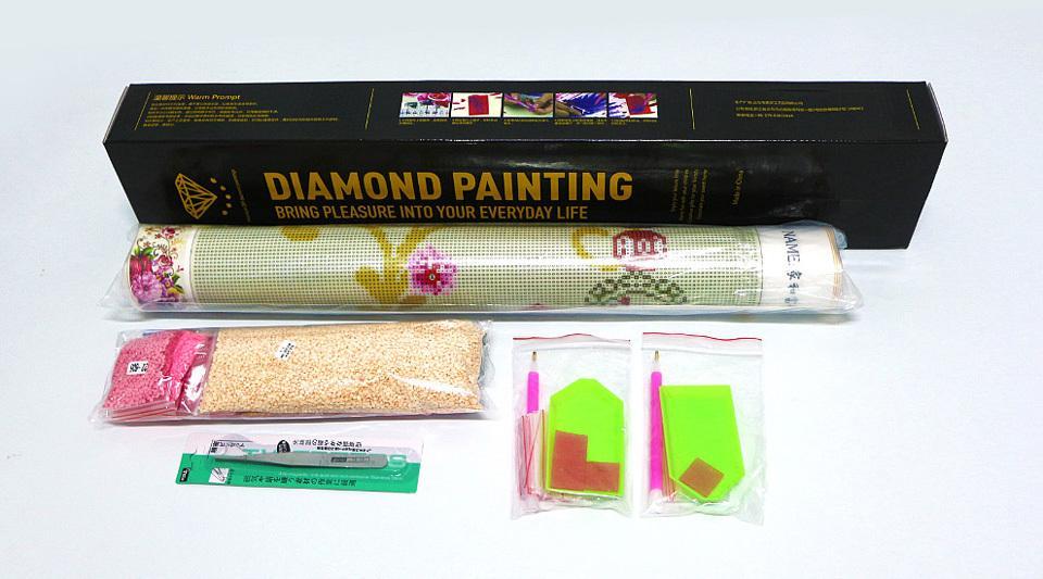 Extravagante Pfau - GemPaint Kit | Karnz