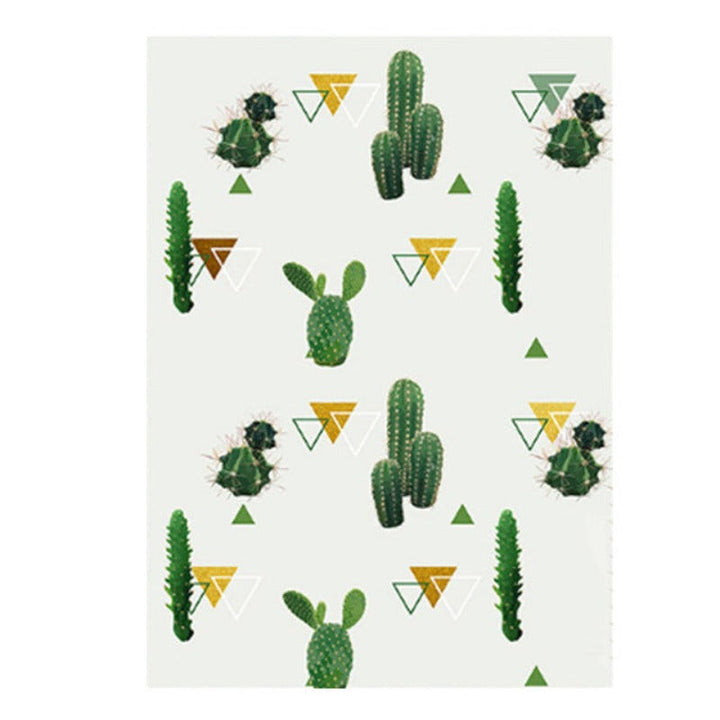 Lebenszitat Kaktus - Leinwand Wandkunst Malerei