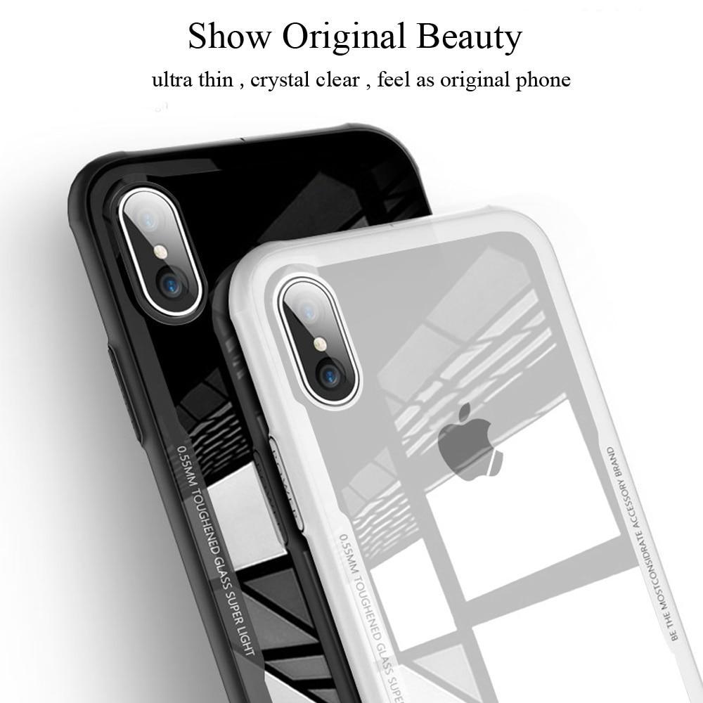 Gehärtetes Glas iPhone-Hülle | Karnz