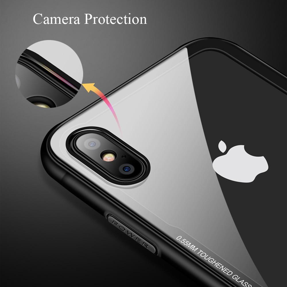 Gehärtetes Glas iPhone-Hülle | Karnz