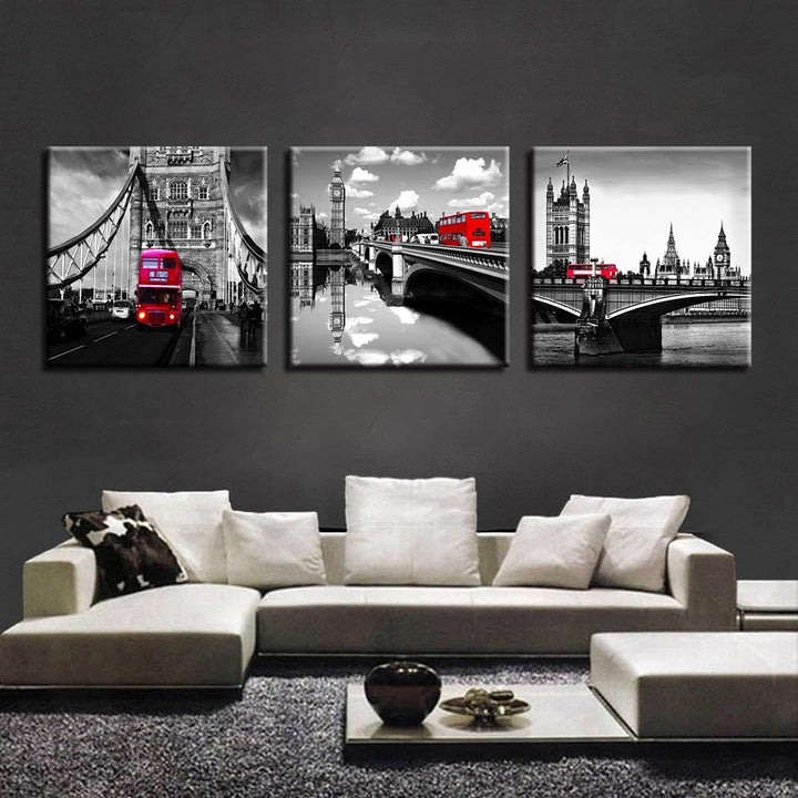 London Bridge Tower - Leinwand Wandkunst Gemälde