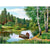Ruderboote auf dem See - GemPaint Set | Karnz