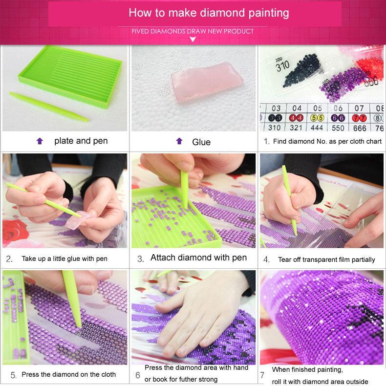Sparkling Princess - GemPaint Kit | Karnz