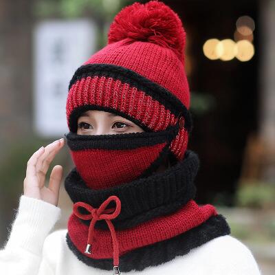 3 In 1 Beanie Mütze Schal und Maske | Karnz