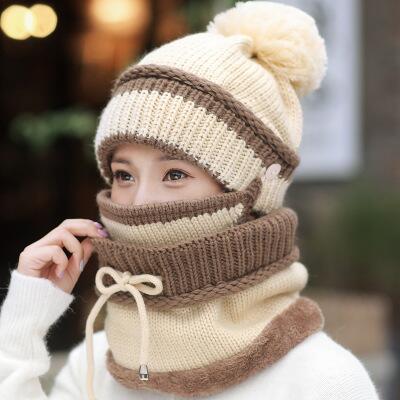 3 In 1 Beanie Mütze Schal und Maske | Karnz
