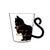 Meow - Glas Katze Tasse | Karnz
