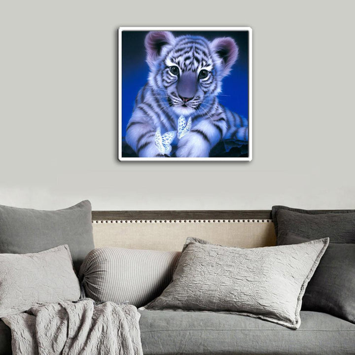 Verspielt Baby Tiger - GemPaint Kit | Karnz