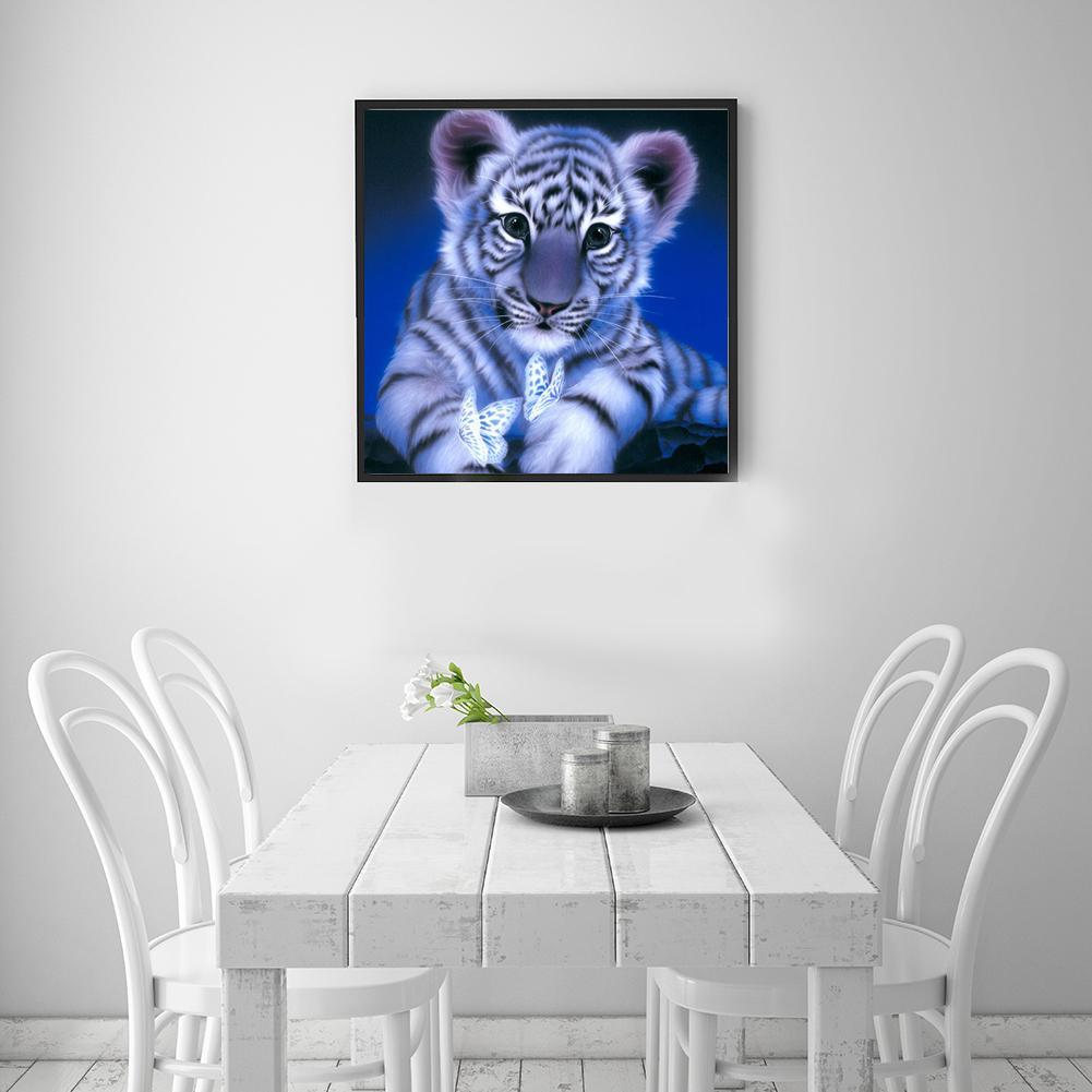 Verspielt Baby Tiger - GemPaint Kit | Karnz