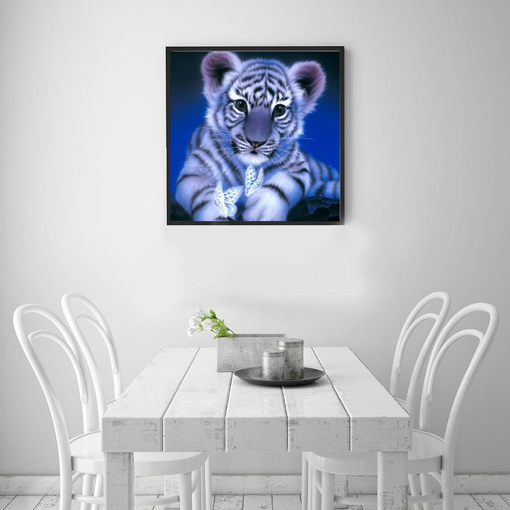 Verspielt Baby Tiger - GemPaint Kit | Karnz