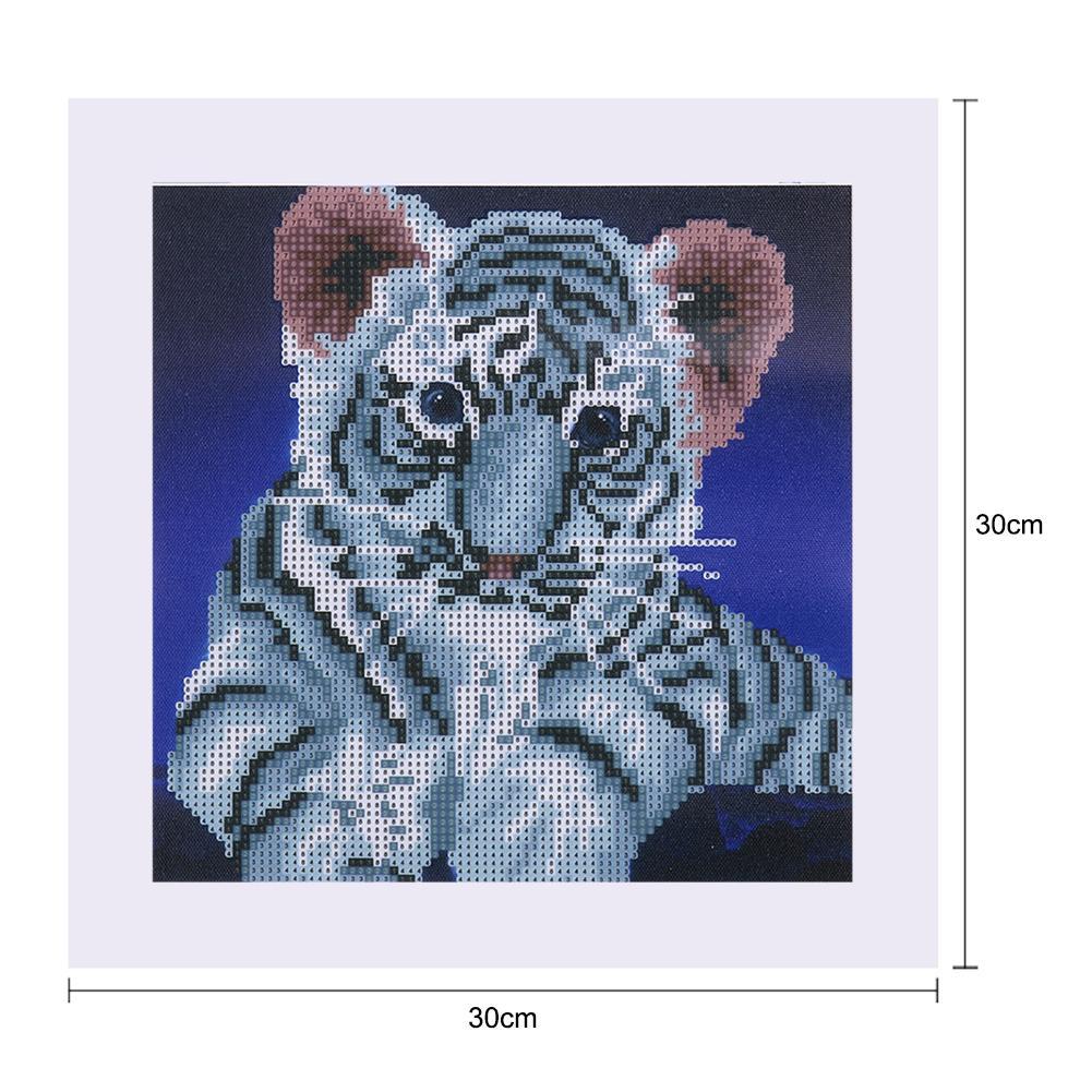 Verspielt Baby Tiger - GemPaint Kit | Karnz