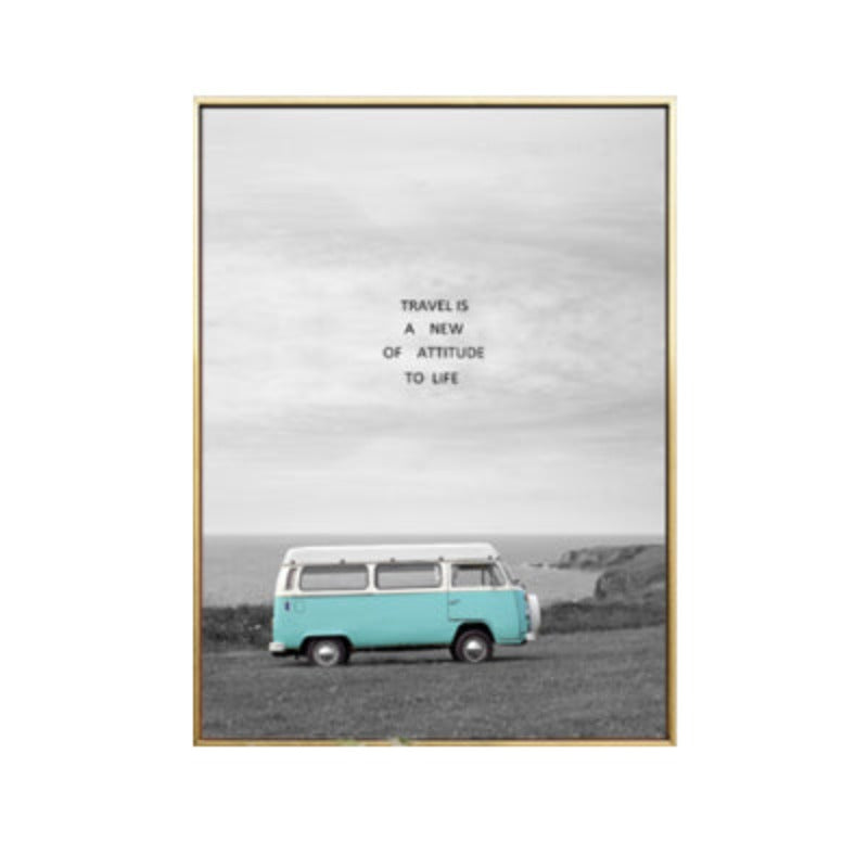 Reise und weiter – Leinwandbild