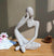 Kreative europäische Denkfigur Skulptur Wohnkultur