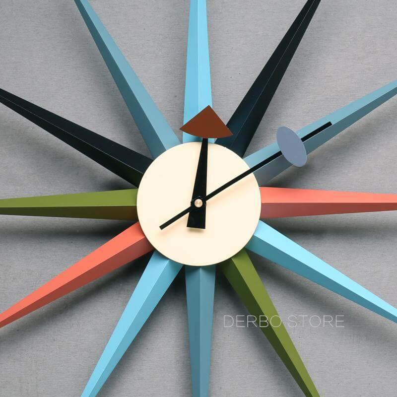 Modernes Design Strahlenform Wanduhr