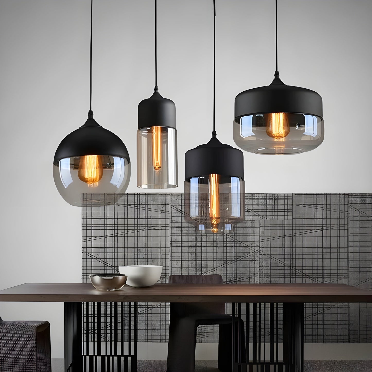 LED-Pendelleuchte aus Glas – Modernes, skandinavisches Design für stilvolle Wohnräume | Karnz