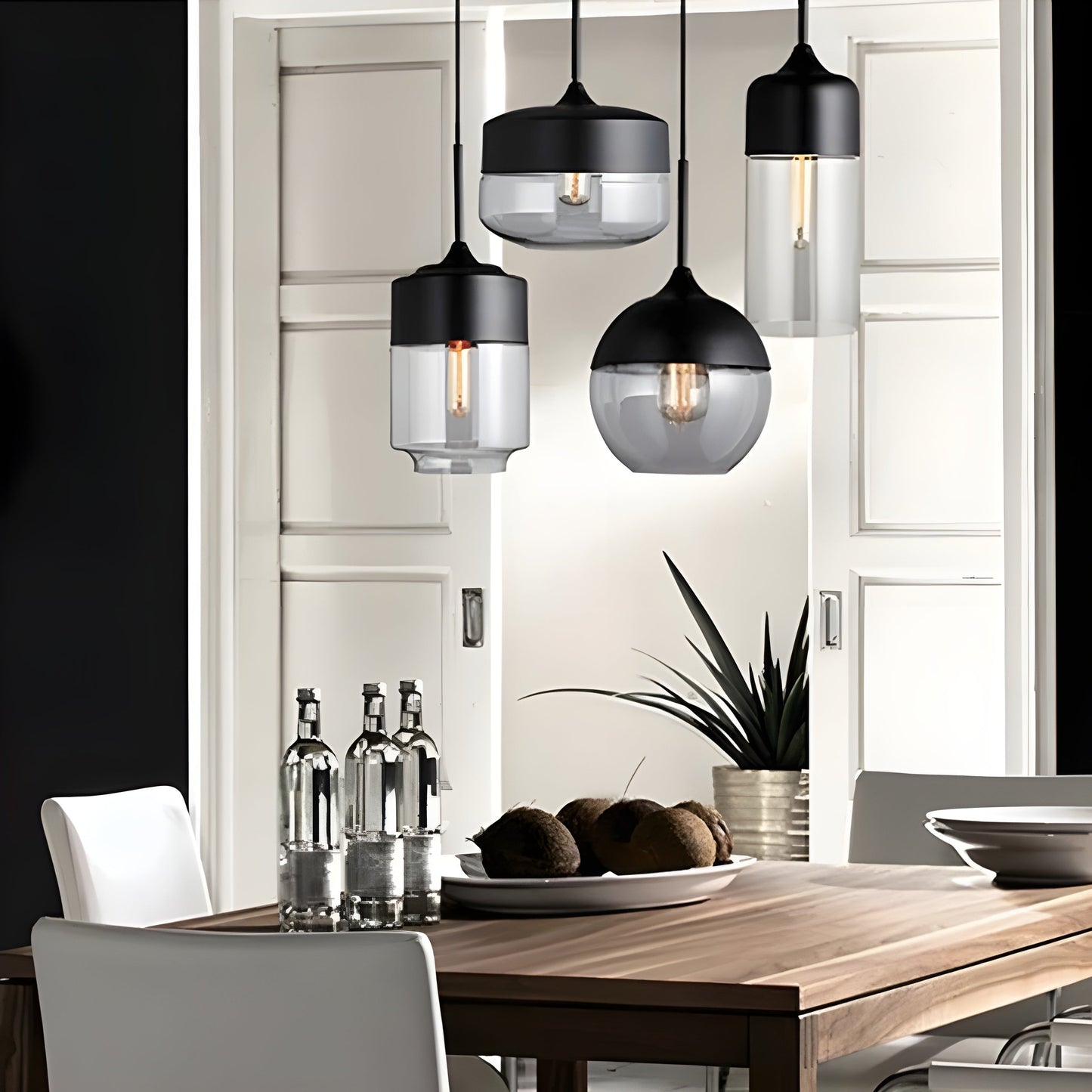 LED-Pendelleuchte aus Glas – Modernes, skandinavisches Design für stilvolle Wohnräume | Karnz