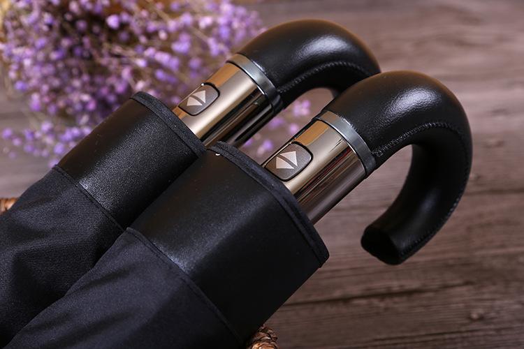 Karnz | Premium Classic Englisch Stil Automatischer Regenschirm Wind Resistant