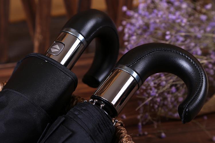 Karnz | Premium Classic Englisch Stil Automatischer Regenschirm Wind Resistant