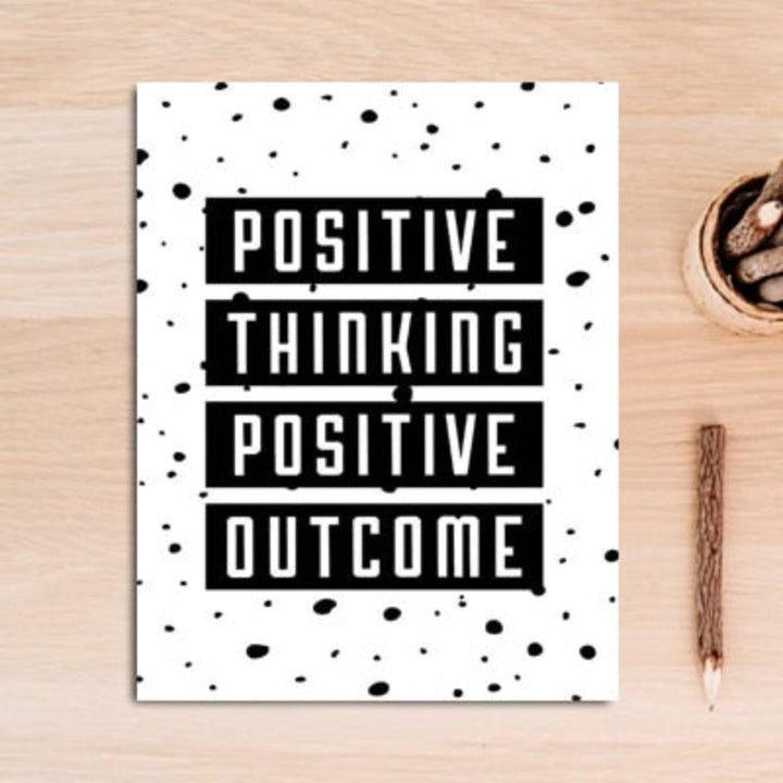 Motivational Life Quote Schwarz Weiß - Leinwand Wandkunst Gemälde