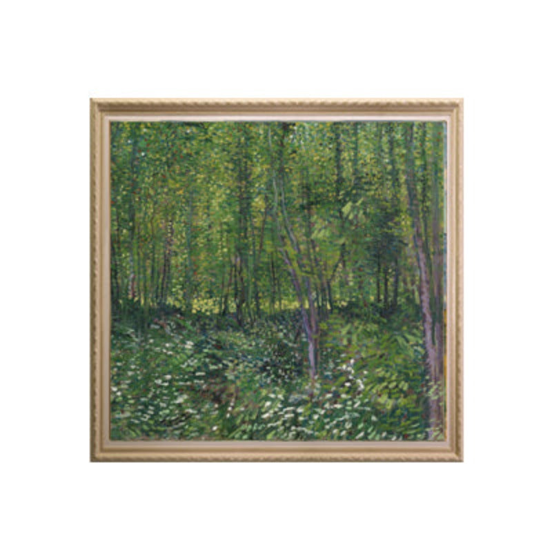 Van Gogh Klassisches abstraktes Leinwandgemälde Sternennacht