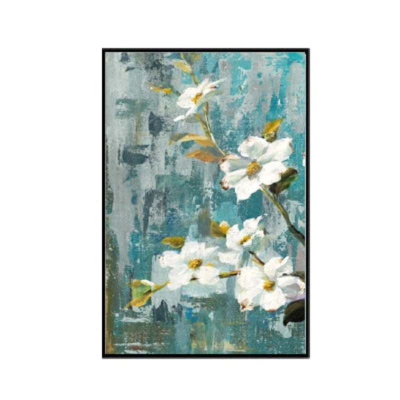 Apple White Flower Bilder - Leinwand Wandkunst Malerei