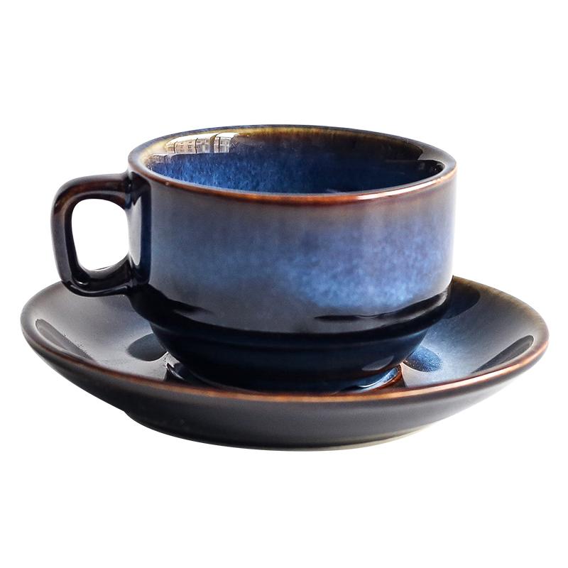 Cat Eye Blue Keramiktasse | Karnz