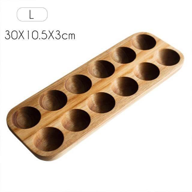 Holz Japanische Stil Eier Aufbewahrungsbox | Karnz