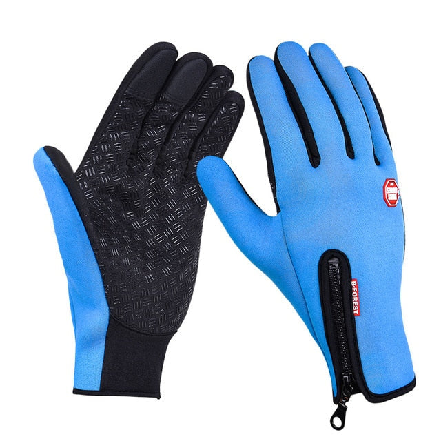 Winterhandschuhe, isoliert, wasserabweisend, Touchscreen-kompatibel, ideal zum Autofahren, Radfahren, Skifahren, Camping und Wandern, Unisex