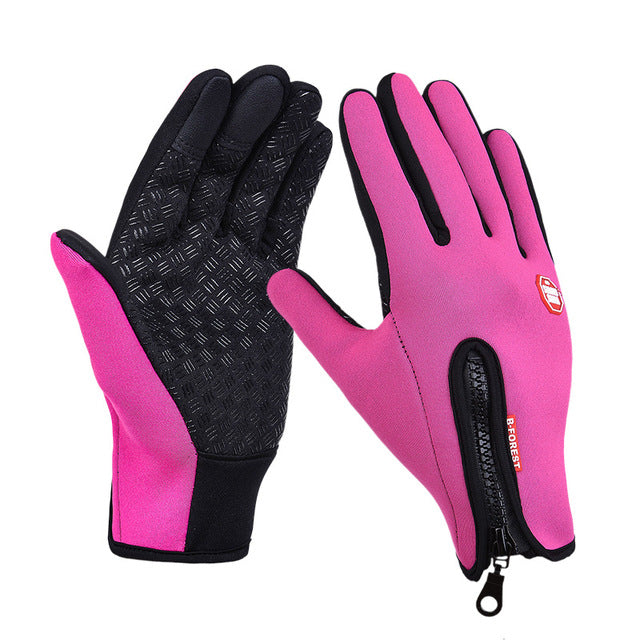 Winterhandschuhe, isoliert, wasserabweisend, Touchscreen-kompatibel, ideal zum Autofahren, Radfahren, Skifahren, Camping und Wandern, Unisex