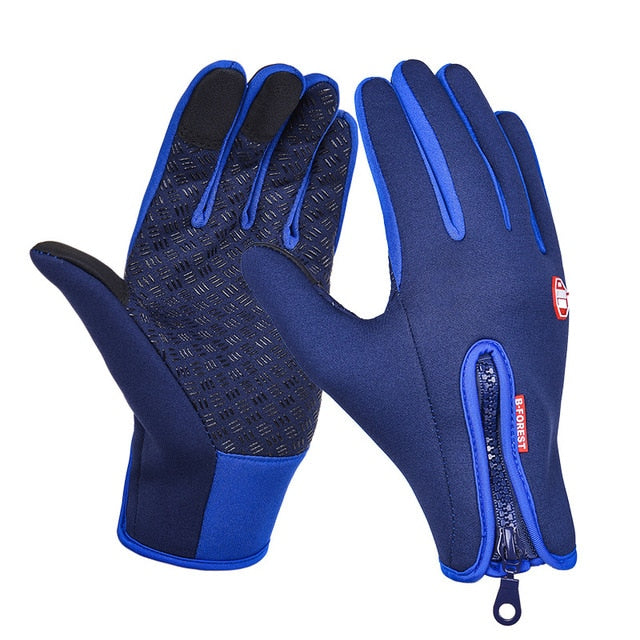 Winterhandschuhe, isoliert, wasserabweisend, Touchscreen-kompatibel, ideal zum Autofahren, Radfahren, Skifahren, Camping und Wandern, Unisex