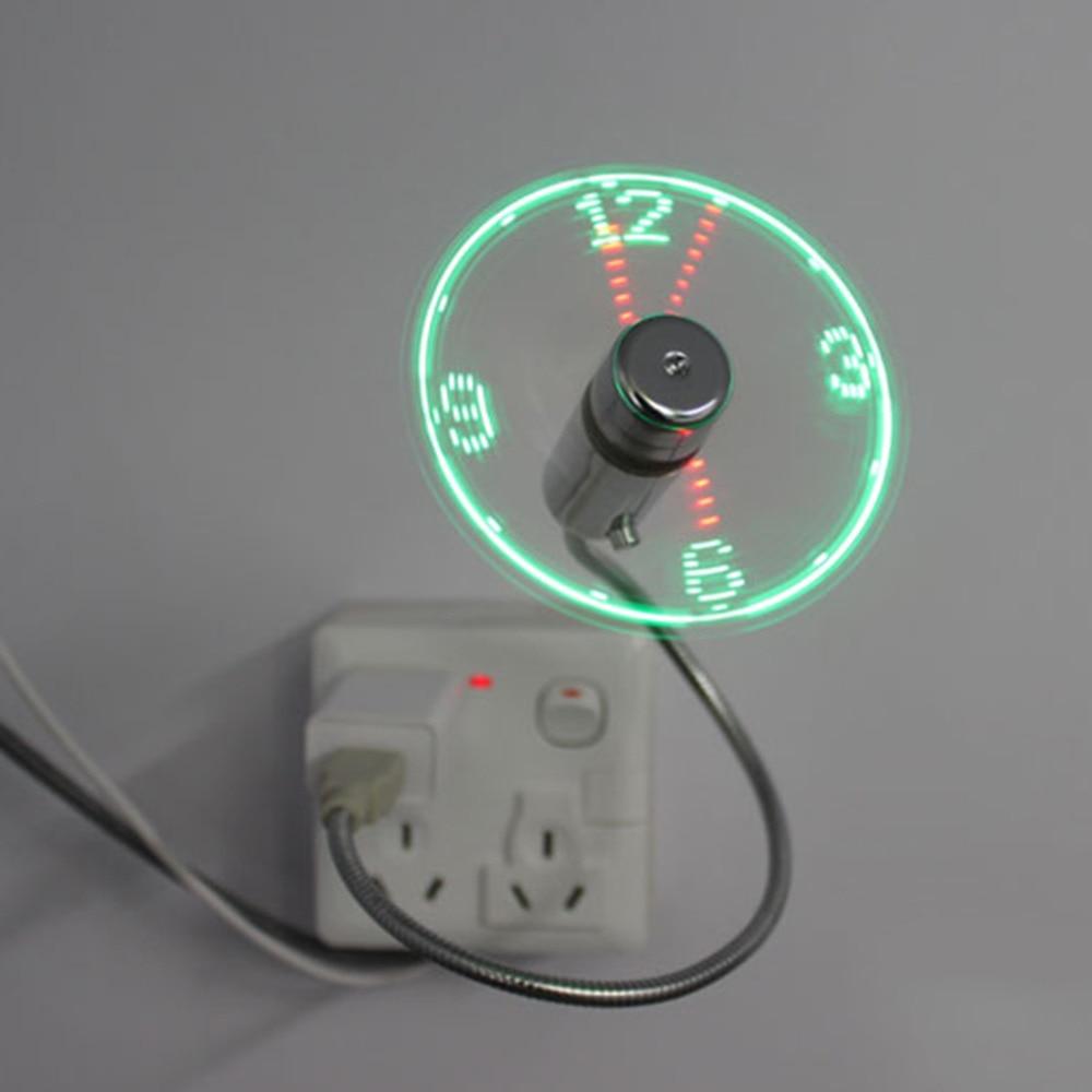 USB Mini Ventilator mit LED Zeit | Karnz