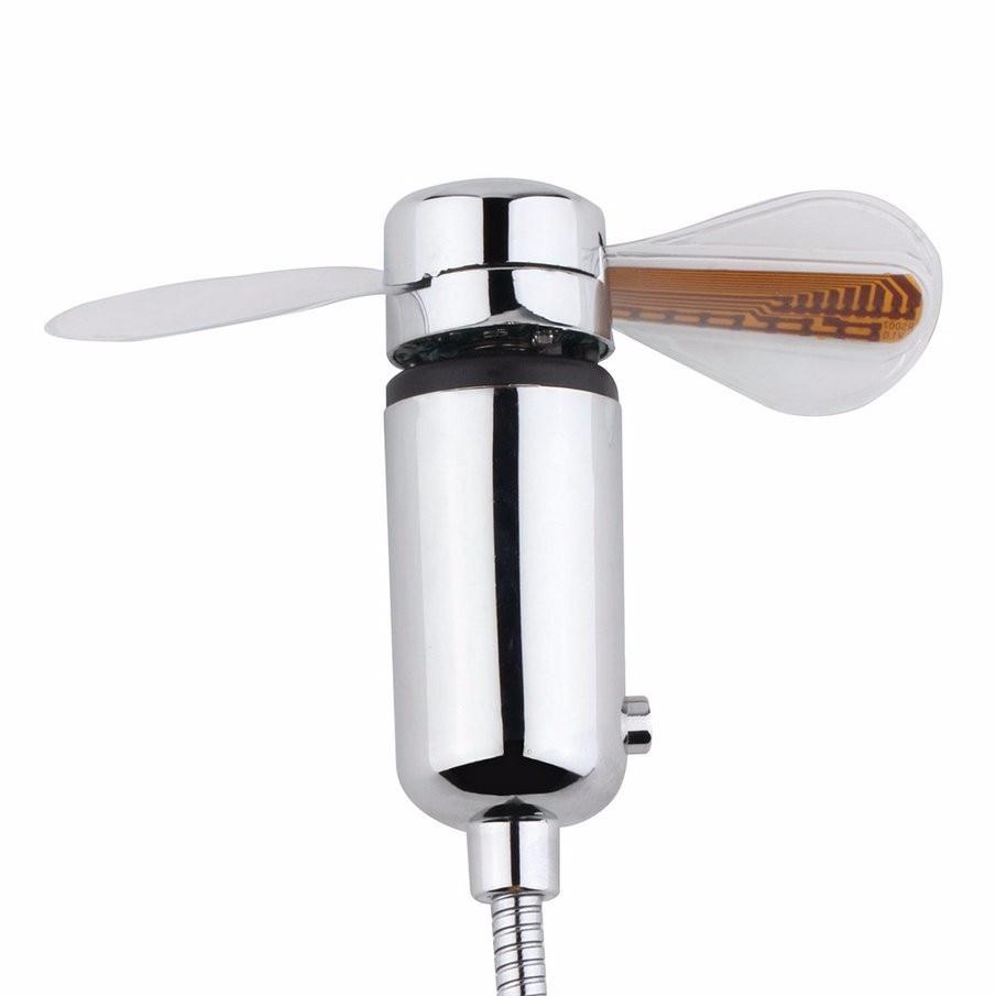 USB Mini Ventilator mit LED Zeit | Karnz