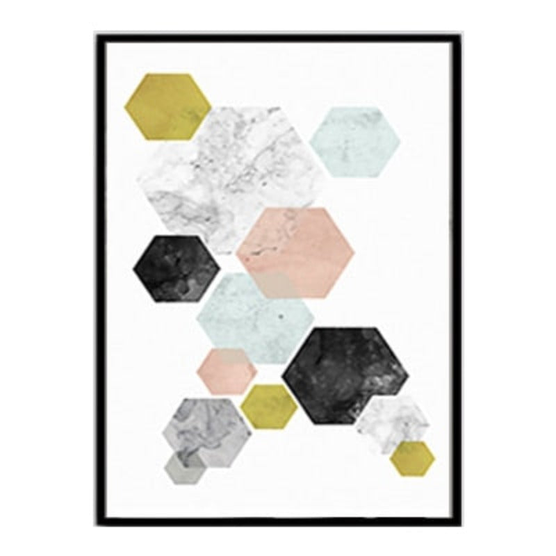 Modernes nordisches Poster – Leinwandbild