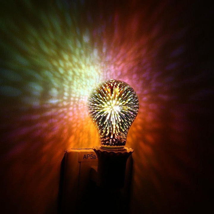 3D Sterne LED Feuerwerk Effekt Nachtlicht | Karnz