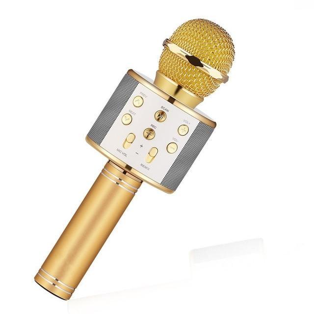 Karnz | Kabelloses Magic Karaoke Mikrofon – Bluetooth Karaoke Mikrofon
