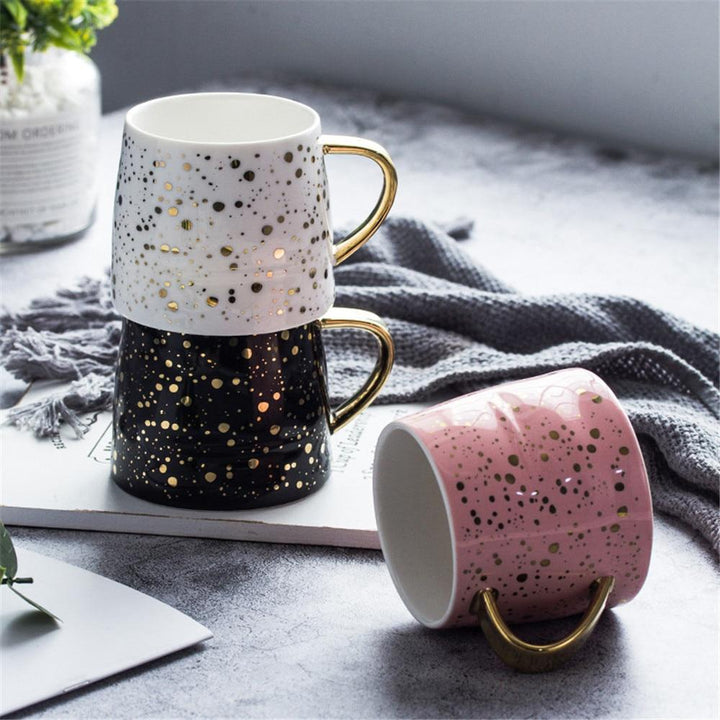 Gesprenkelte Glitzer Tasse | Karnz