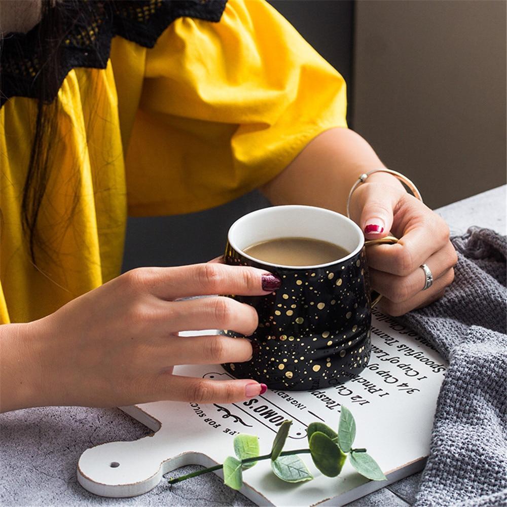 Gesprenkelte Glitzer Tasse | Karnz