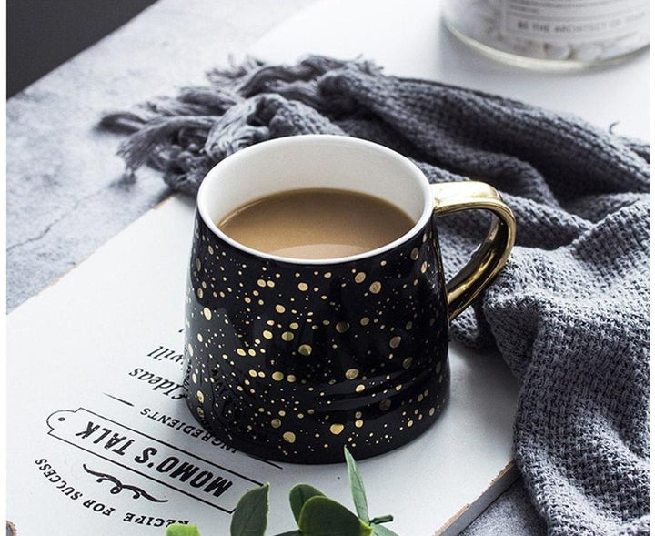 Gesprenkelte Glitzer Tasse | Karnz