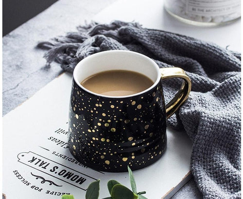 Gesprenkelte Glitzer Tasse | Karnz