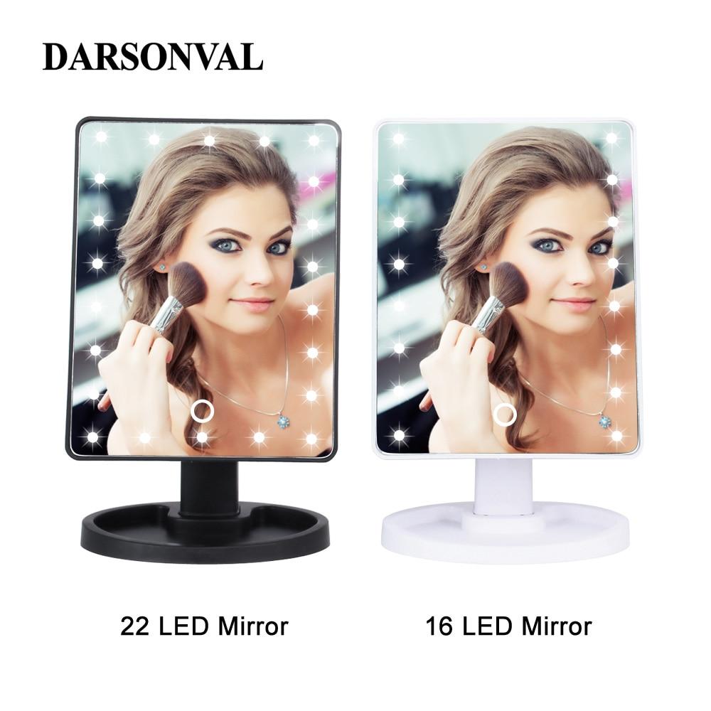 LED-Lichtrahmen Make-Up Spiegel | Karnz