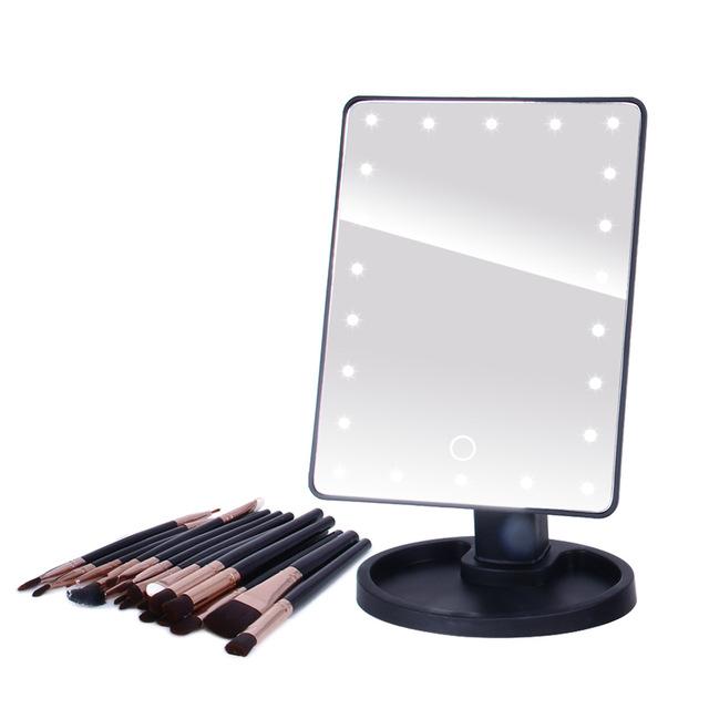 LED-Lichtrahmen Make-Up Spiegel | Karnz