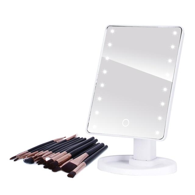 LED-Lichtrahmen Make-Up Spiegel | Karnz