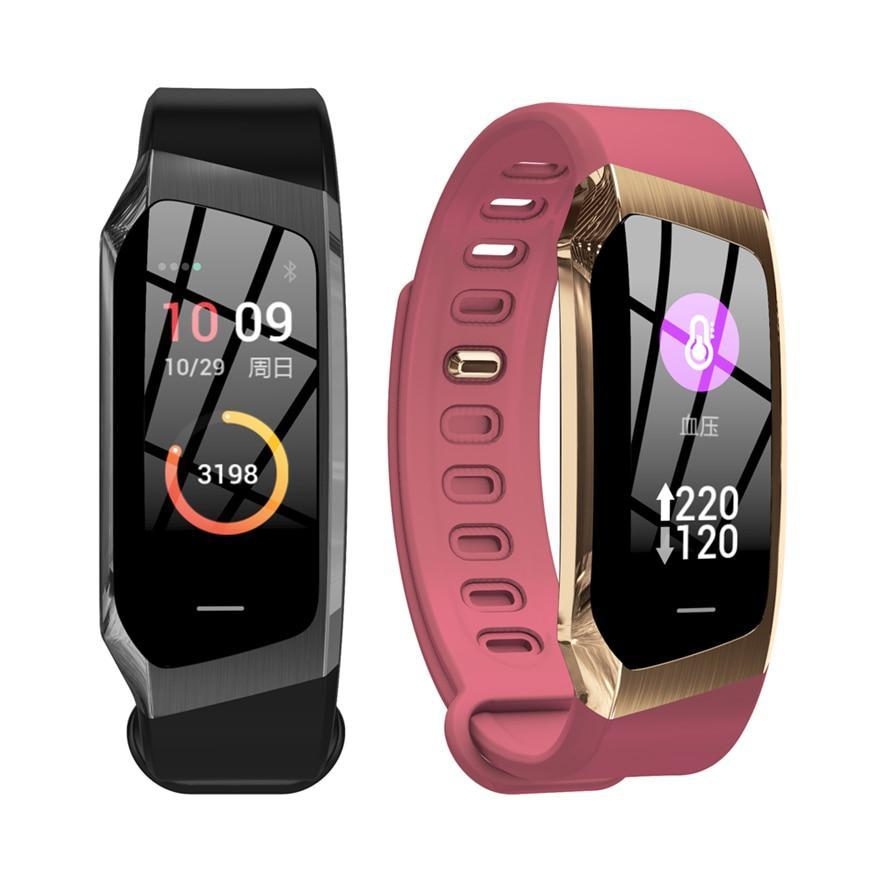 Karnz | Fitband Smartwatch wasserdicht Blutdruck Sauerstoff Herzfrequenzmonitor Sportarmband