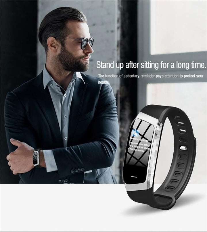 Karnz | Fitband Smartwatch wasserdicht Blutdruck Sauerstoff Herzfrequenzmonitor Sportarmband
