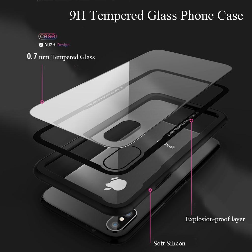 Gehärtetes Glas iPhone-Hülle | Karnz