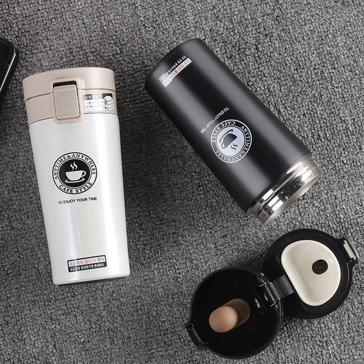 Coffee On The Go - Doppelwandige Vakuum Thermo Tasse | Karnz